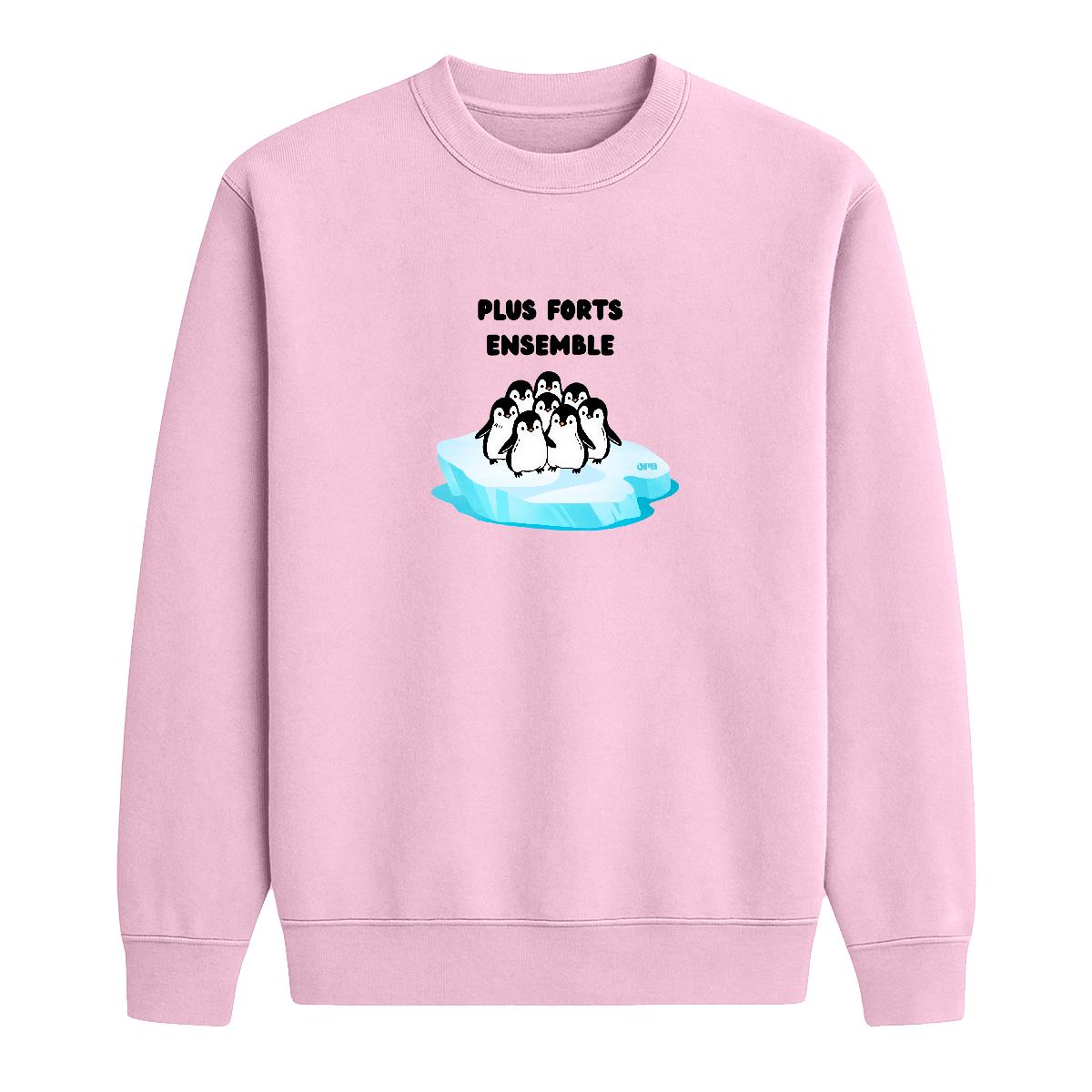 Sweat-shirt Plus forts ensemble