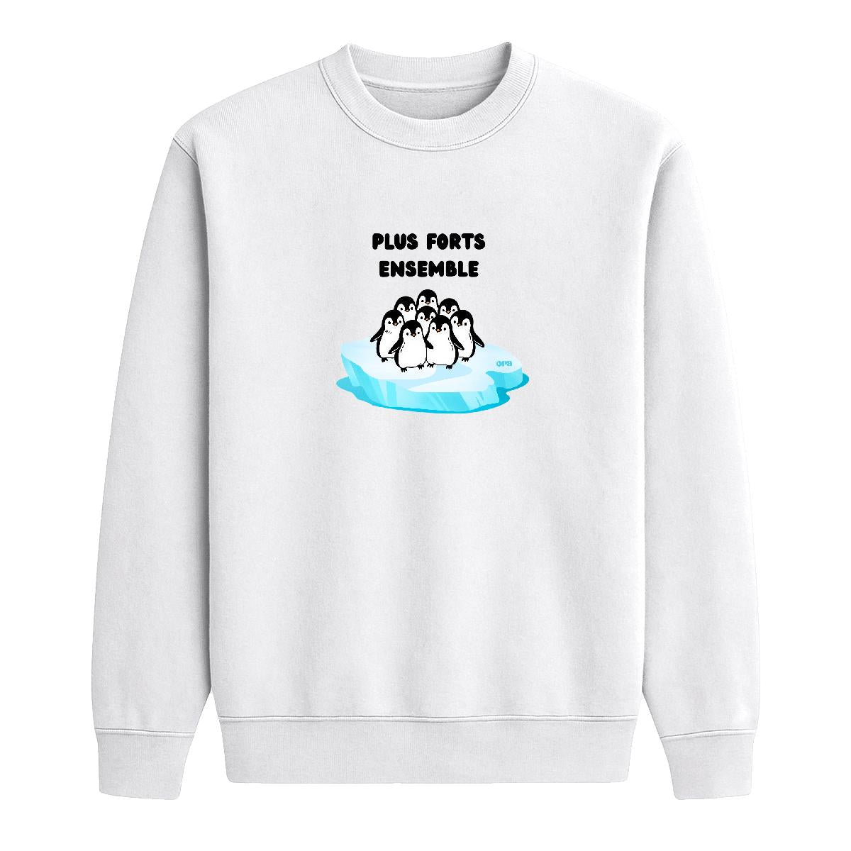 Sweat-shirt Plus forts ensemble