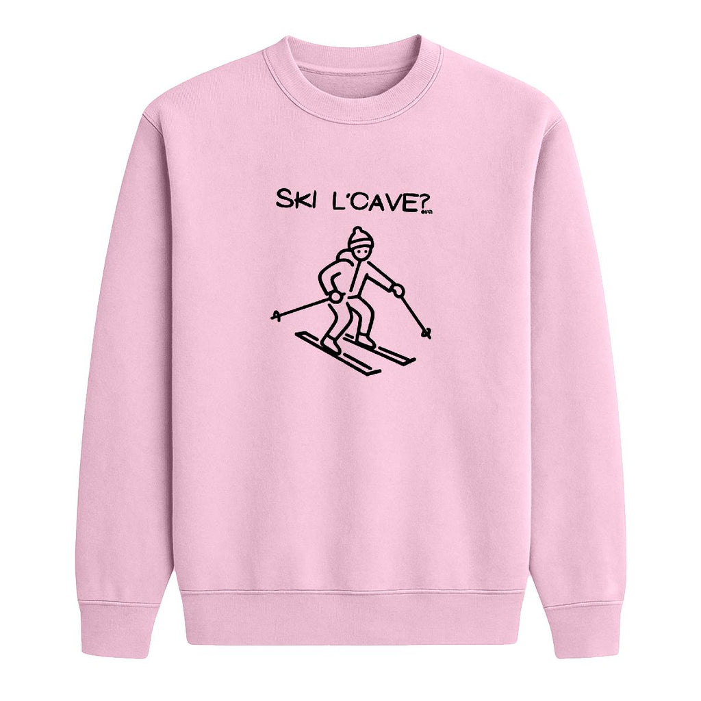 Sweat-shirt Ski l'cave