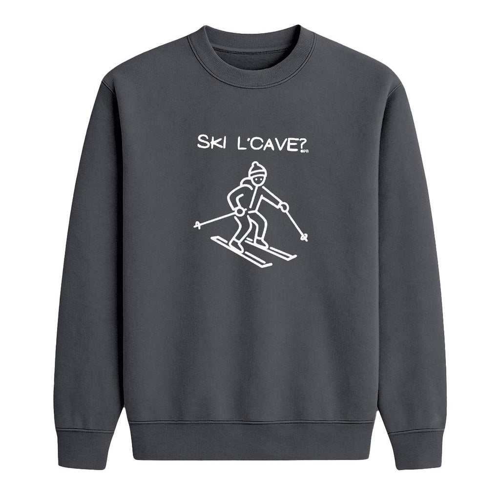 Sweat-shirt Ski l'cave