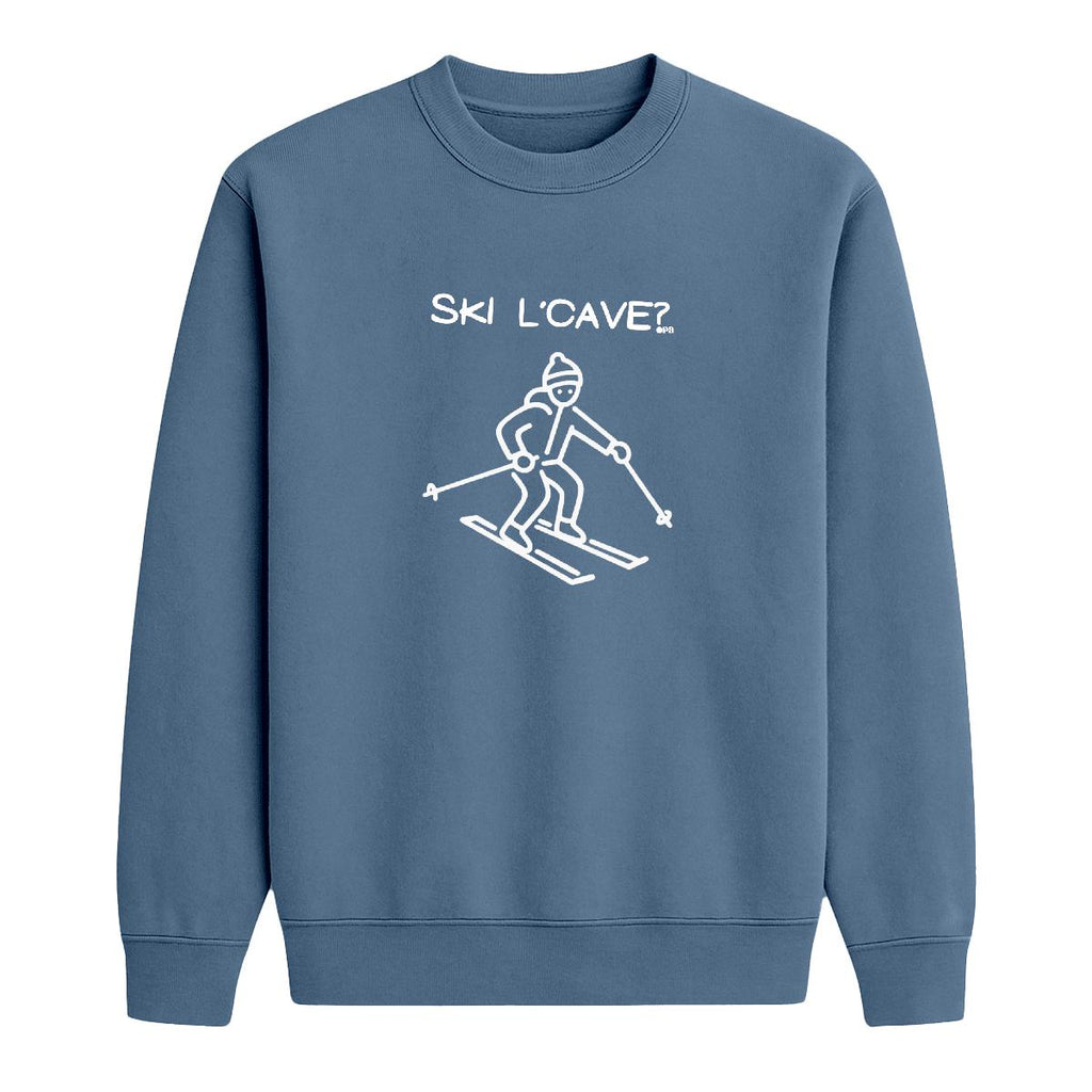 Sweat-shirt Ski l'cave