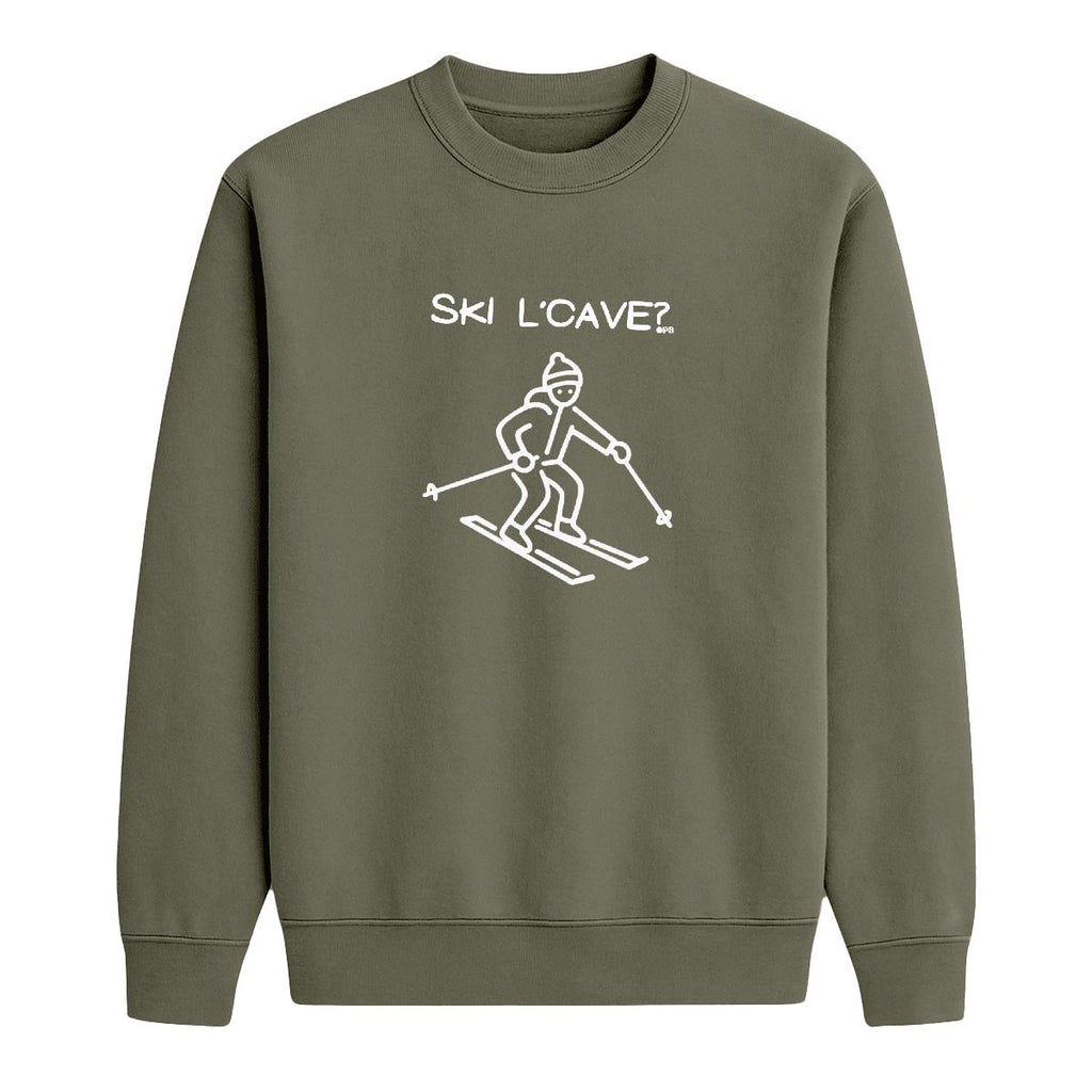 Sweat-shirt Ski l'cave