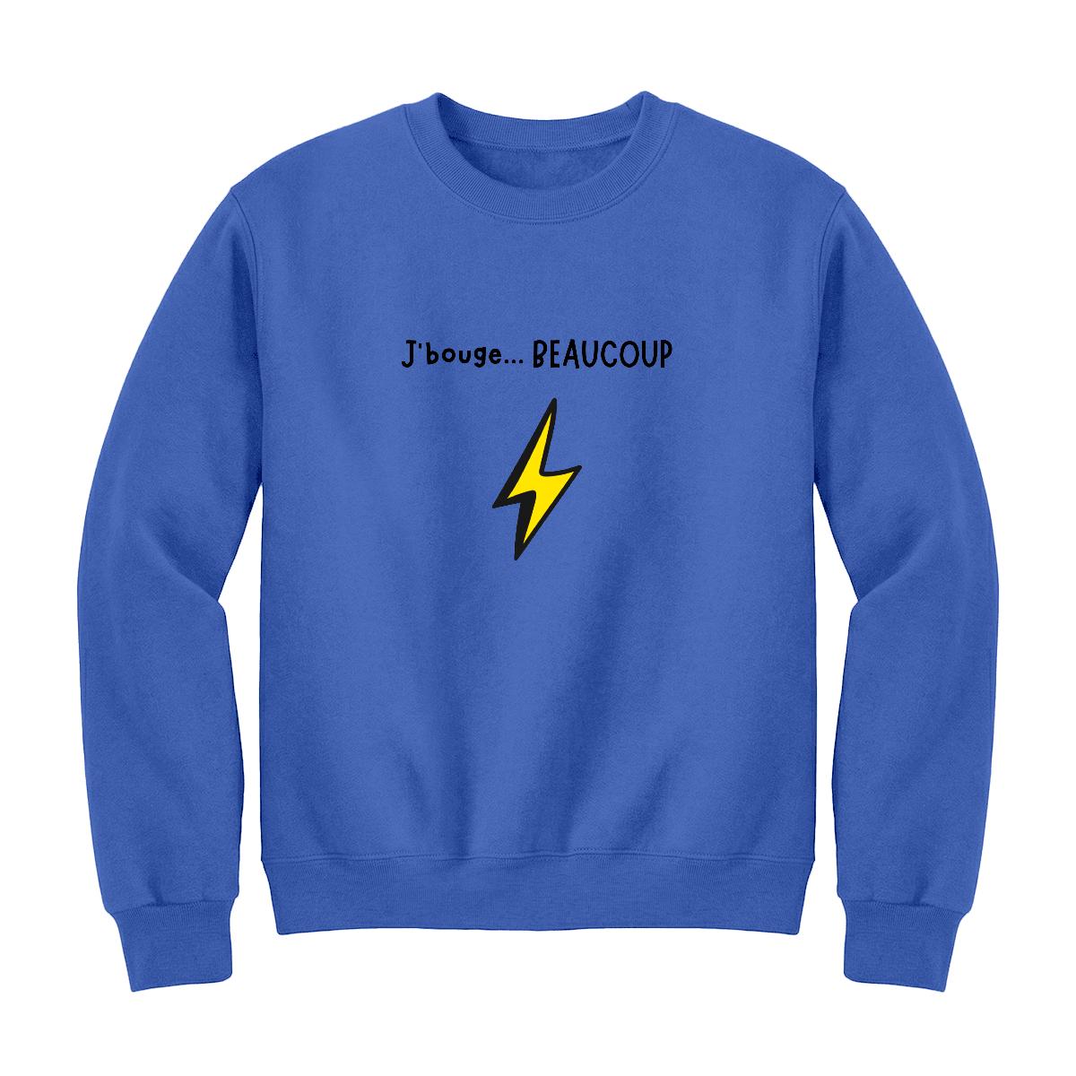Sweat-shirt J'bouge enfant
