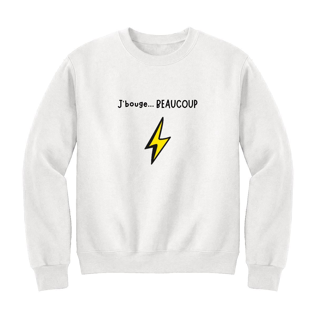 Sweat-shirt J'bouge enfant