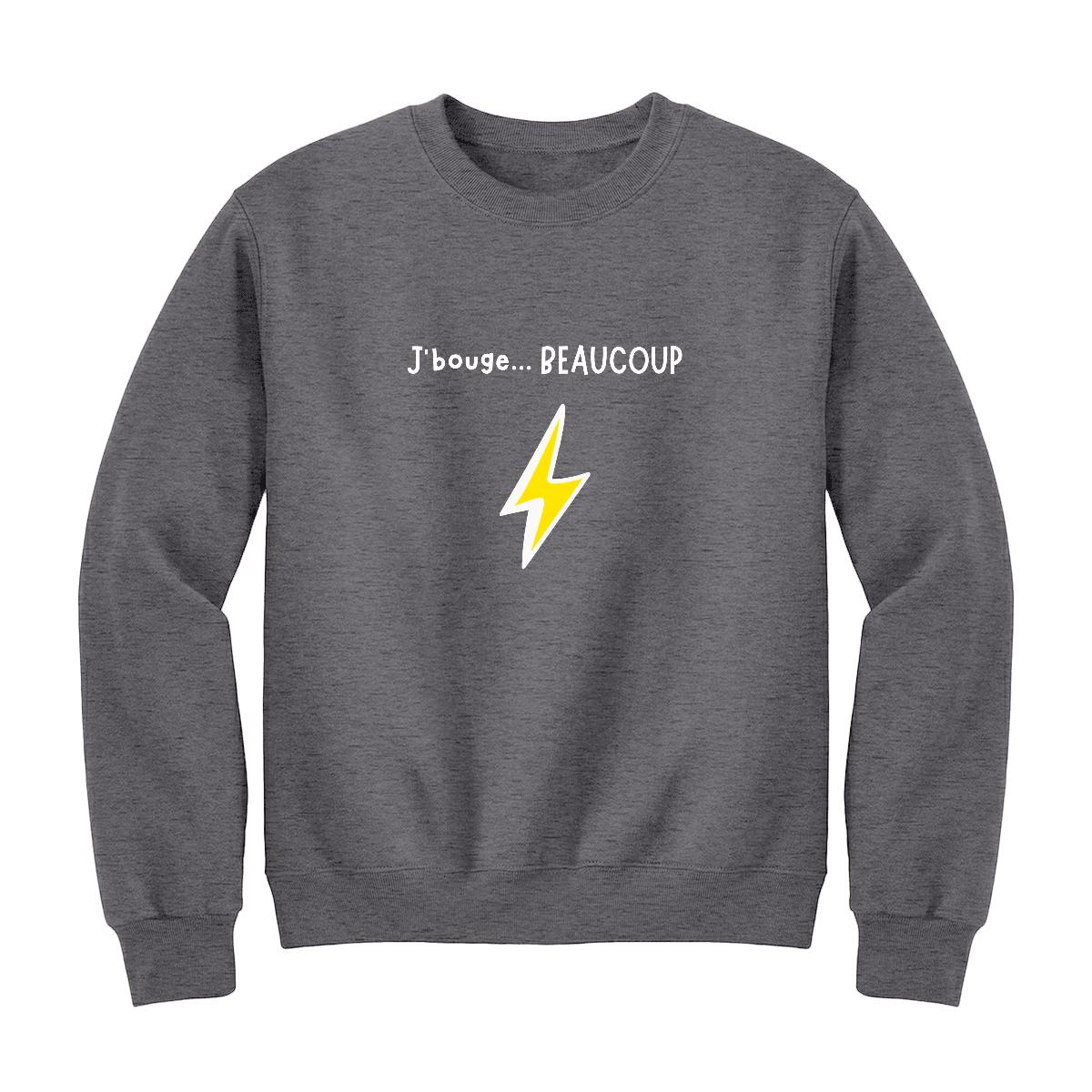 Sweat-shirt J'bouge enfant
