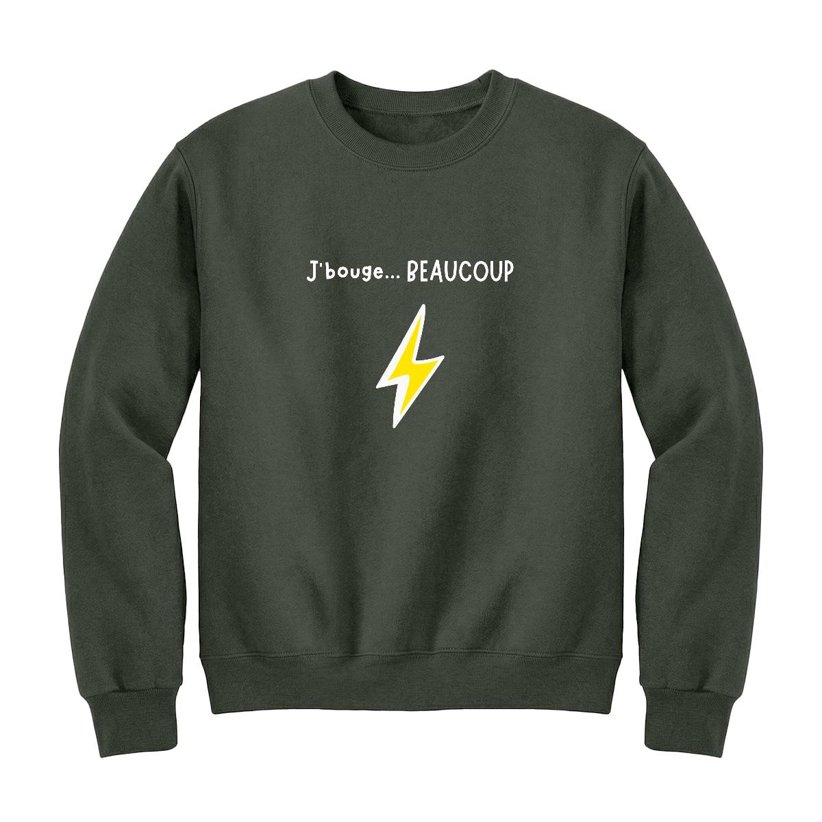 Sweat-shirt J'bouge enfant