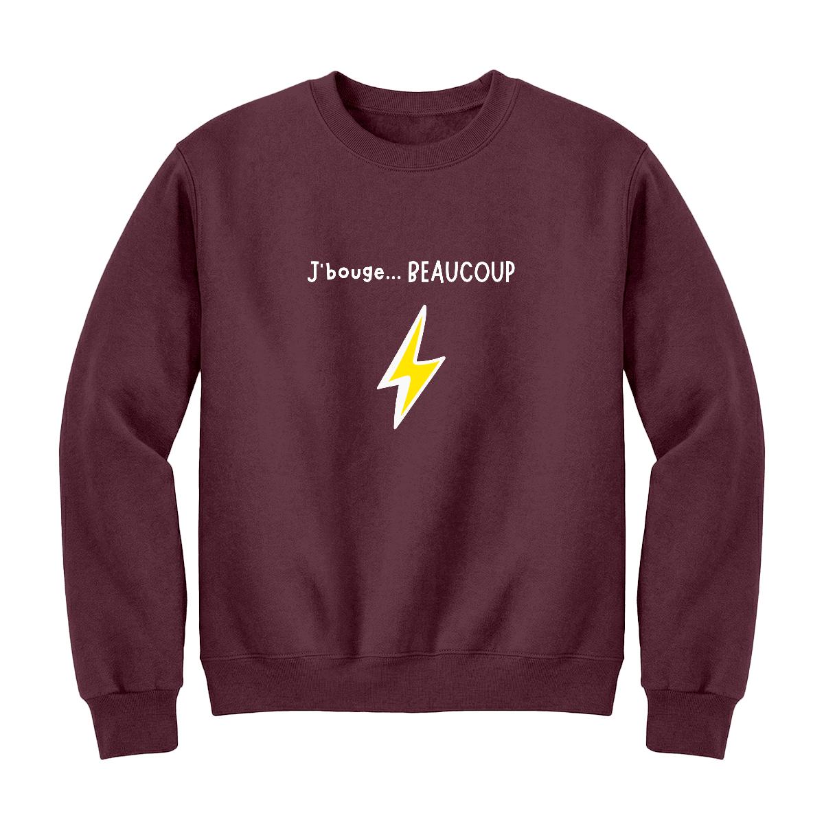 Sweat-shirt J'bouge enfant