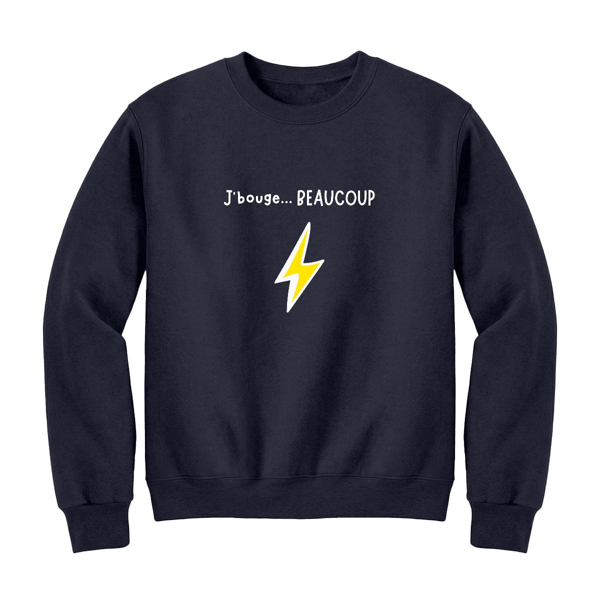 Sweat-shirt J'bouge enfant
