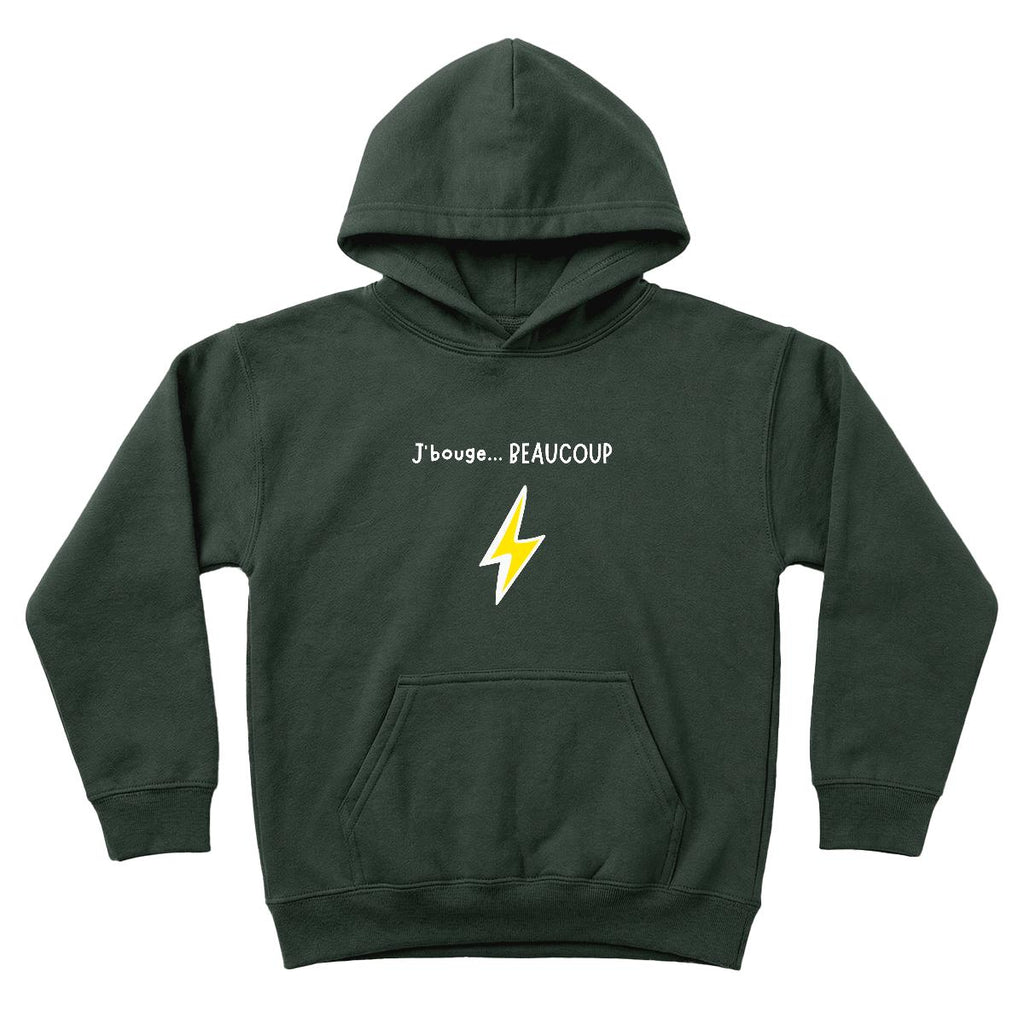 Hoodie J'bouge enfant