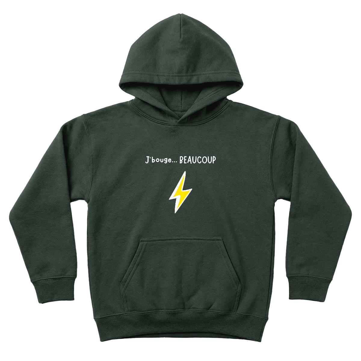 Hoodie J'bouge enfant
