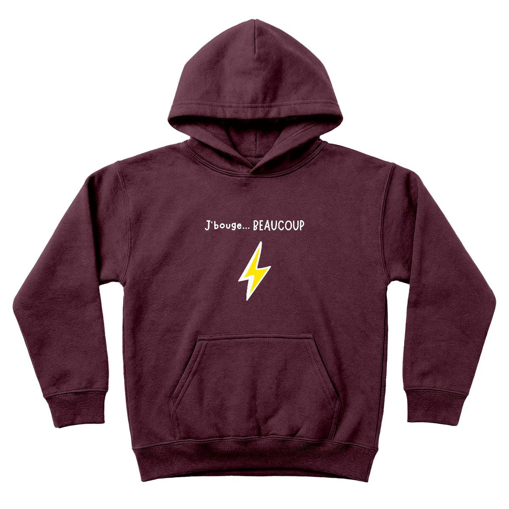 Hoodie J'bouge enfant