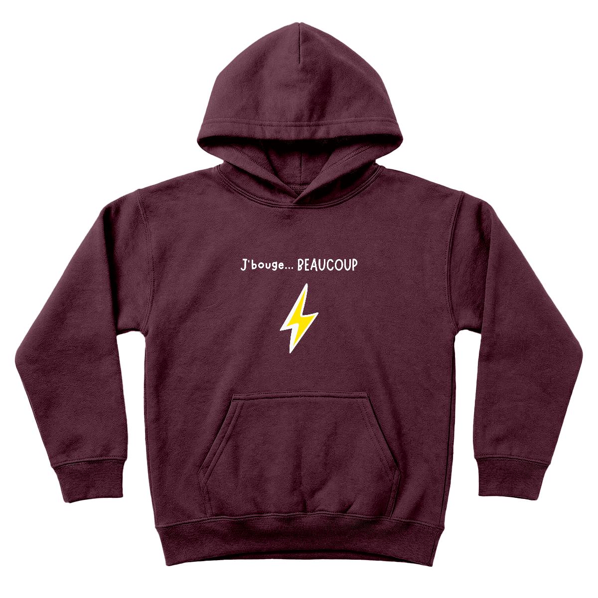 Hoodie J'bouge enfant