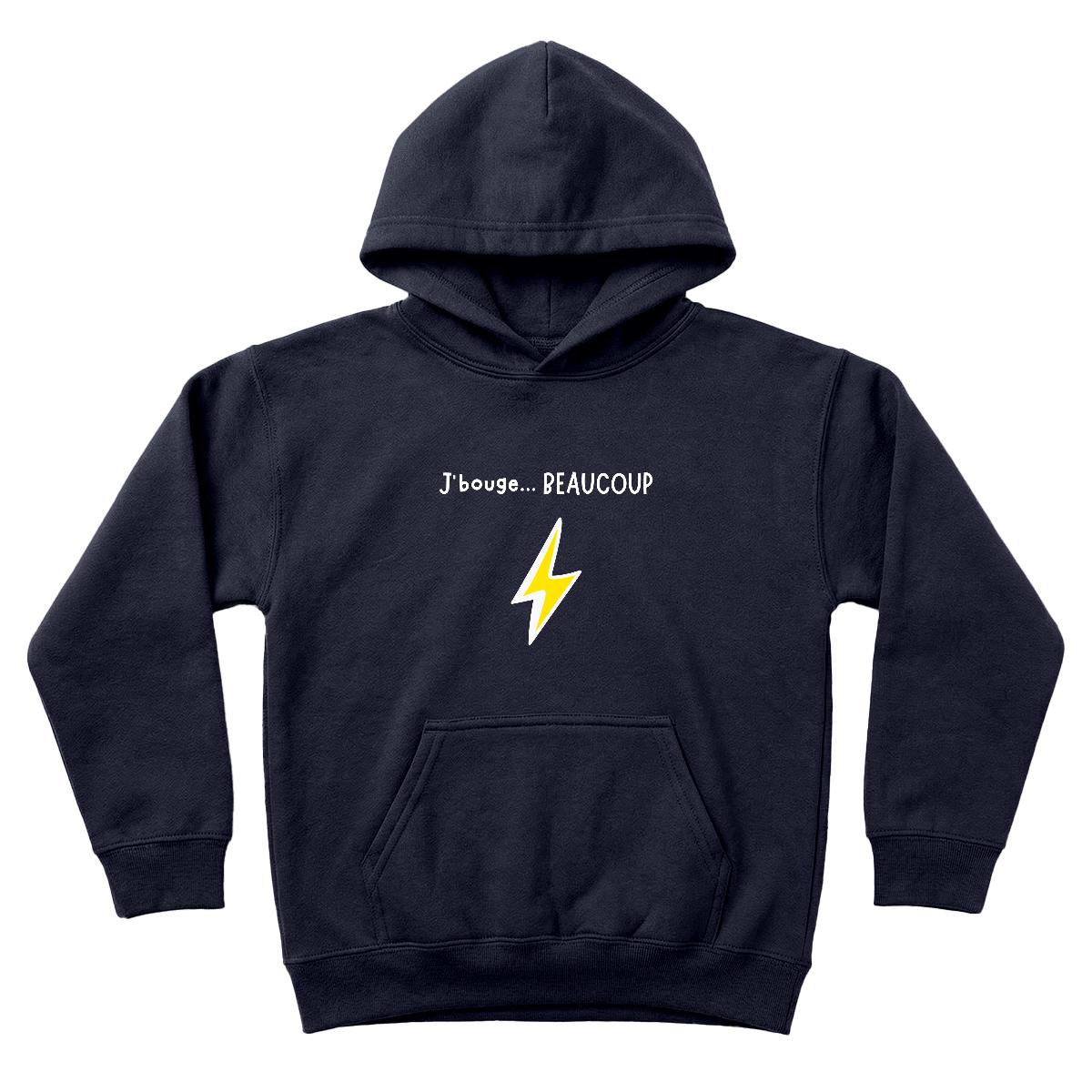 Hoodie J'bouge enfant
