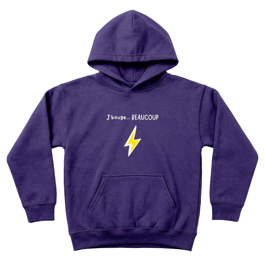 Hoodie J'bouge enfant