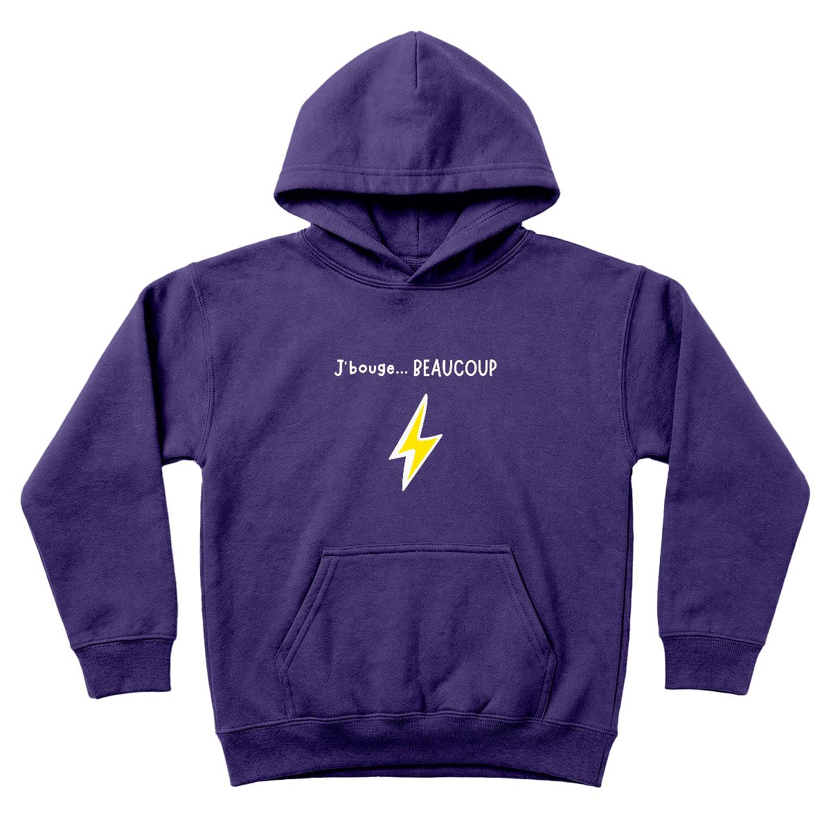 Hoodie J'bouge enfant