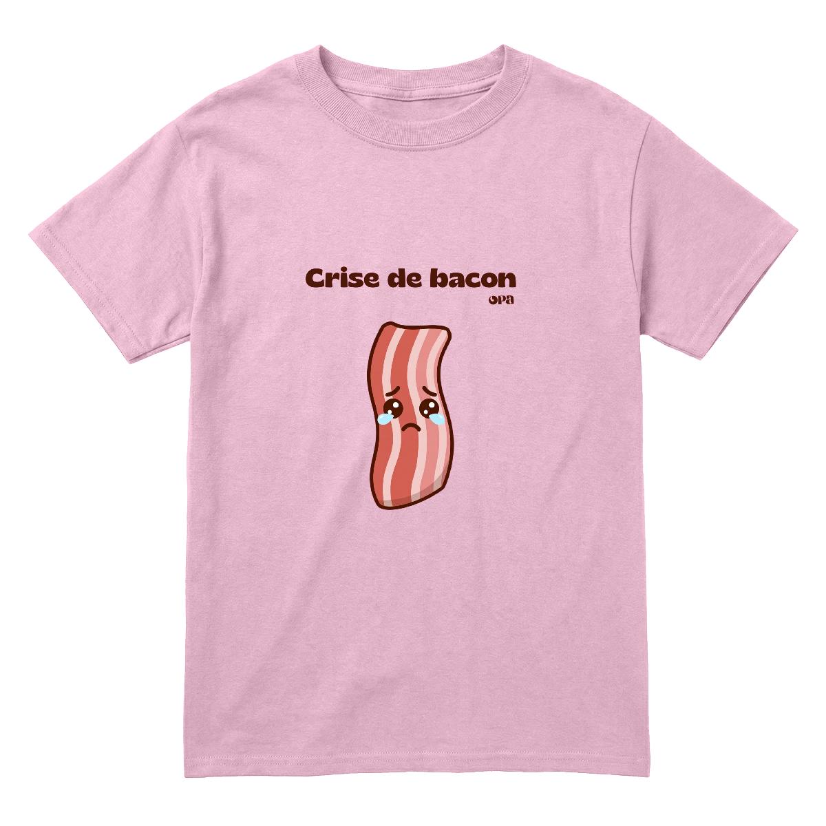 T-Shirt Bacon enfant