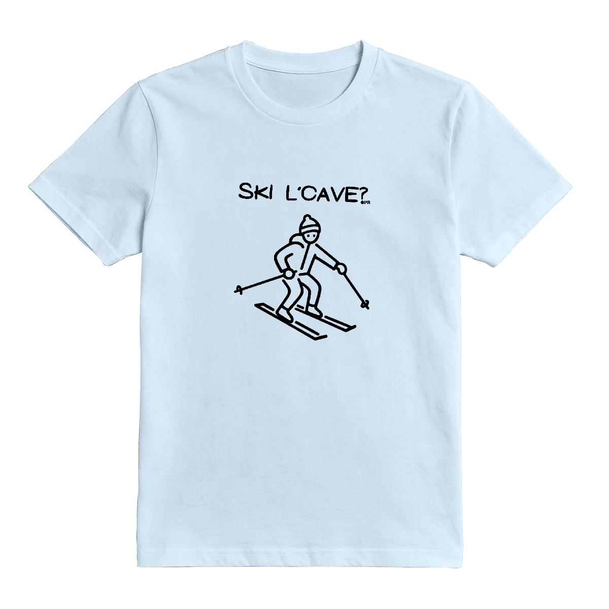 T-Shirt Ski l'cave