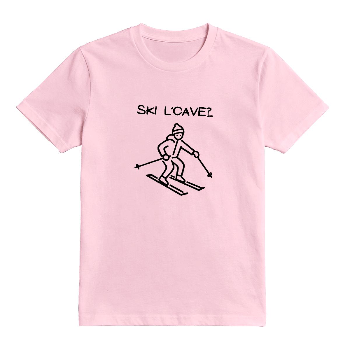 T-Shirt Ski l'cave