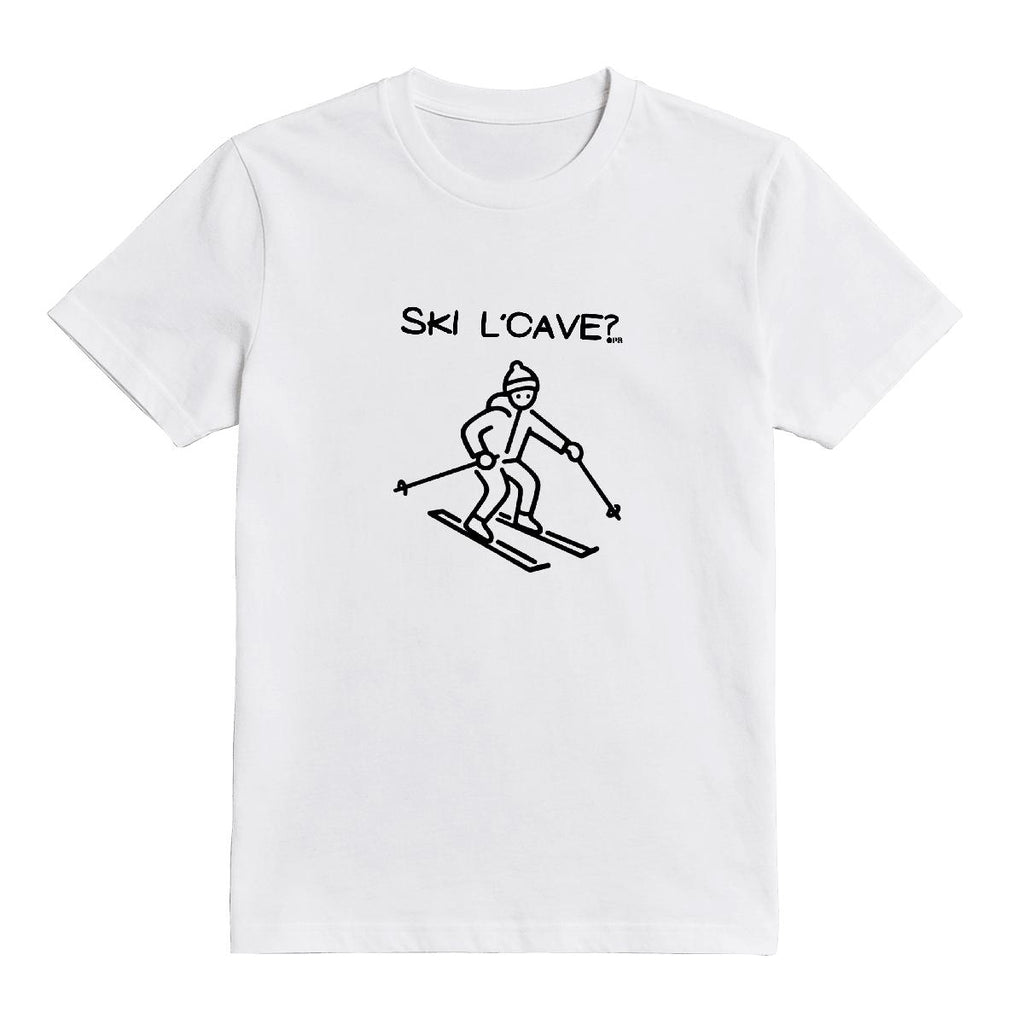 T-Shirt Ski l'cave