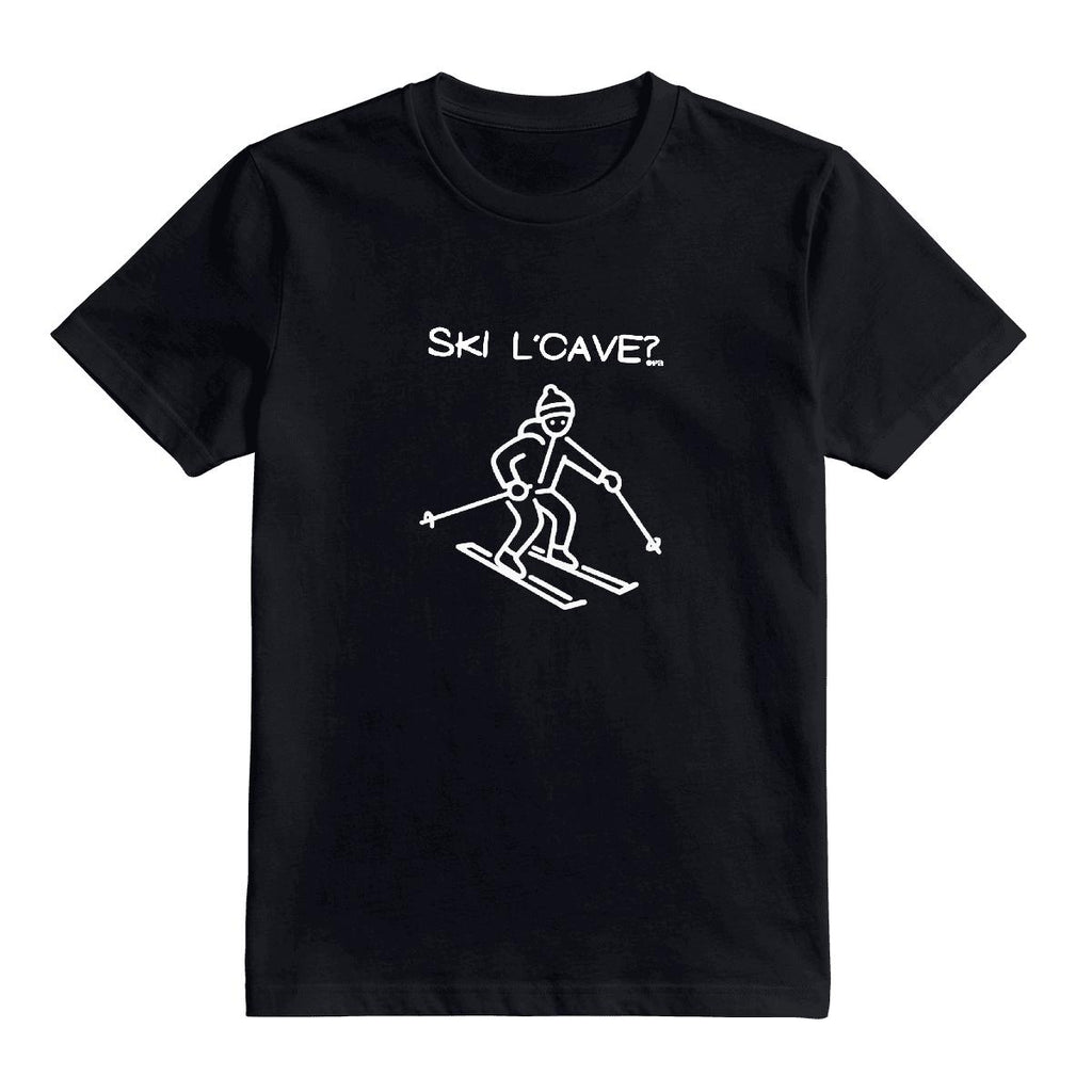 T-Shirt Ski l'cave