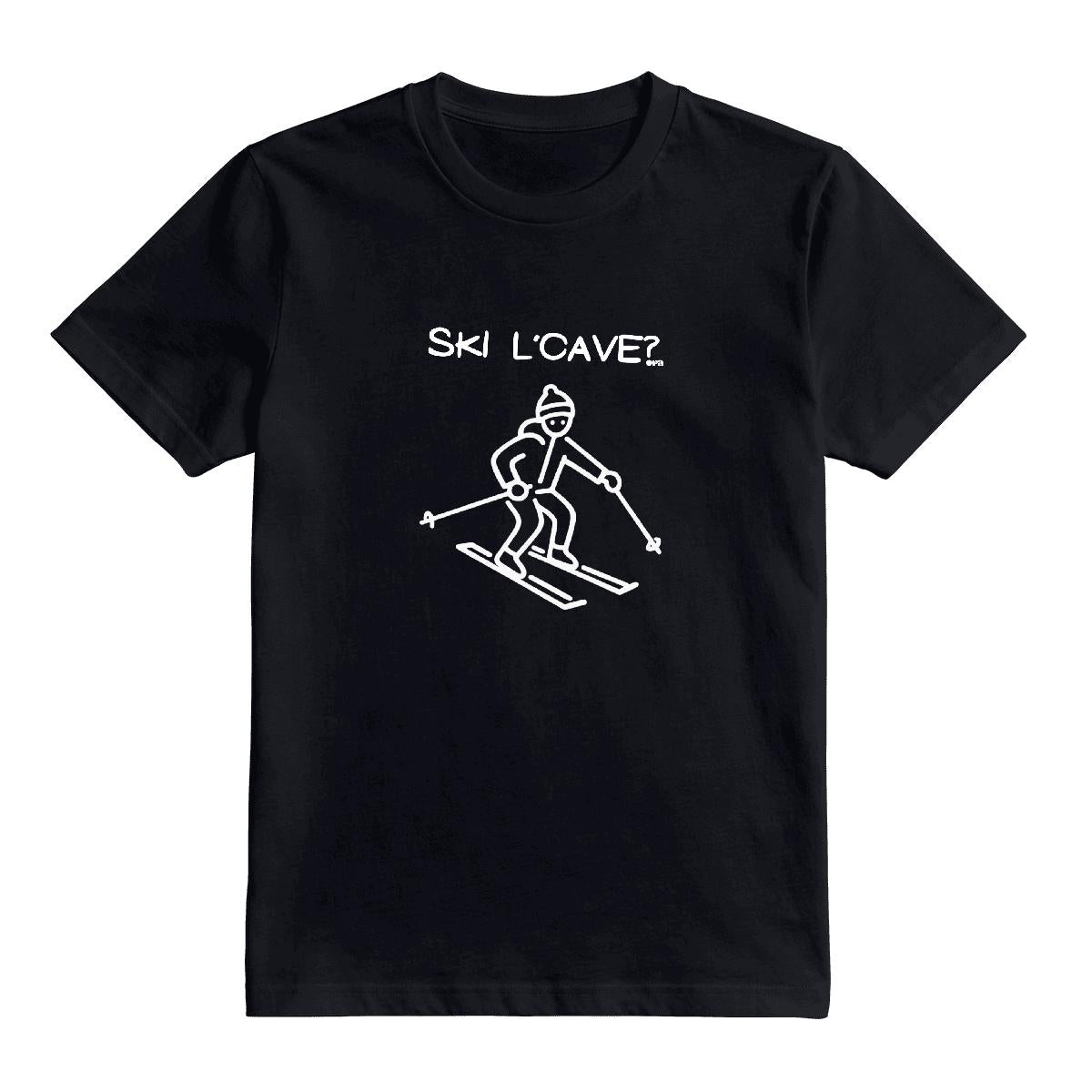 T-Shirt Ski l'cave