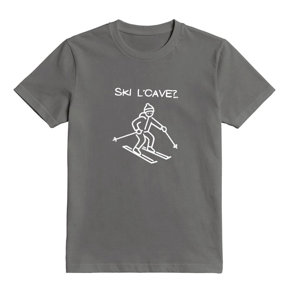 T-Shirt Ski l'cave