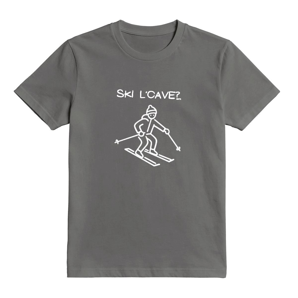 T-Shirt Ski l'cave