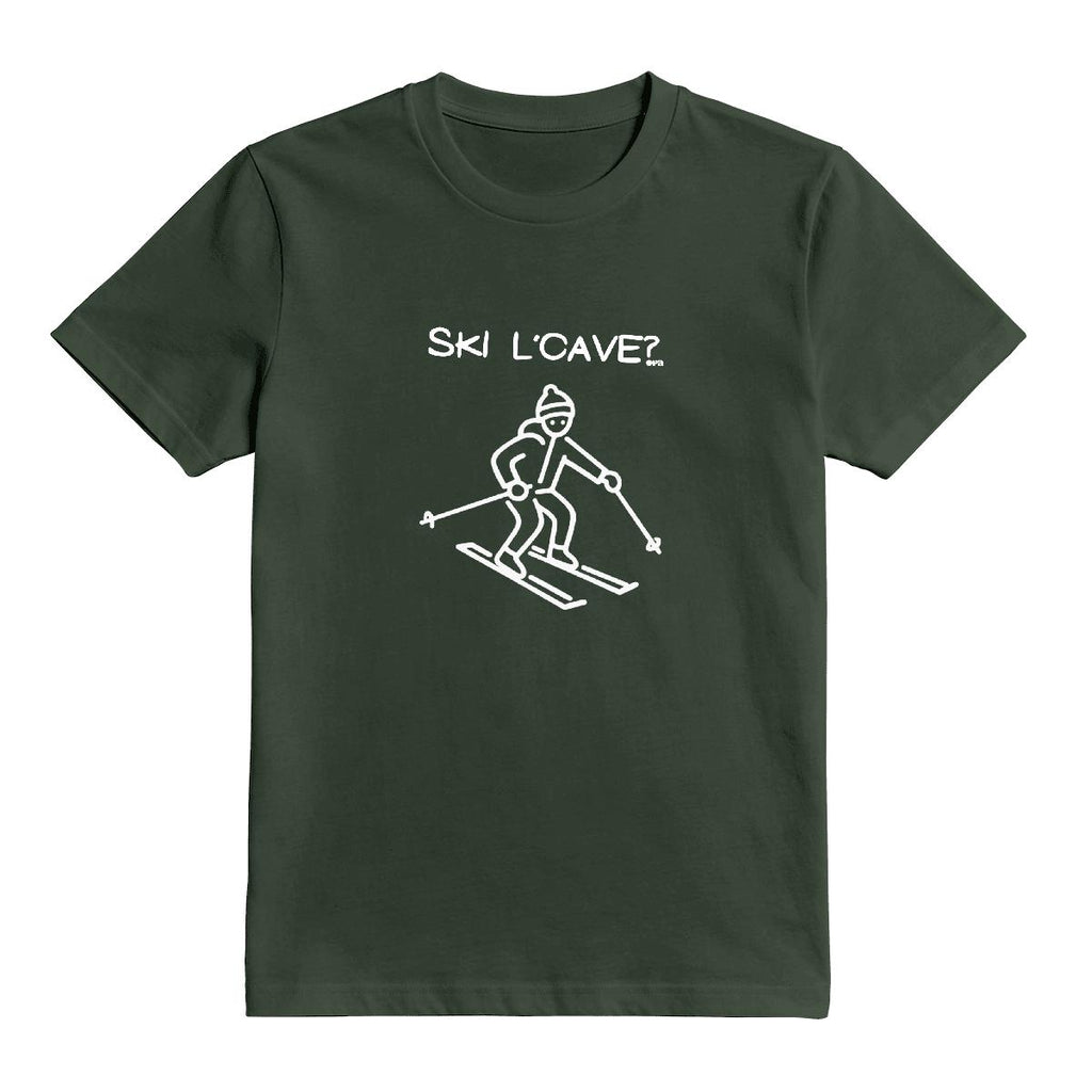 T-Shirt Ski l'cave
