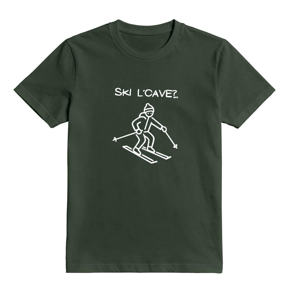 T-Shirt Ski l'cave