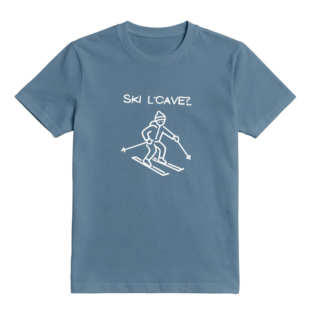 T-Shirt Ski l'cave