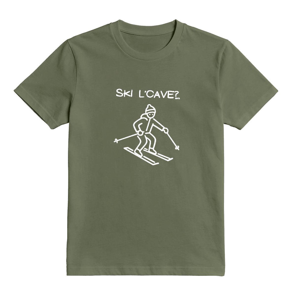 T-Shirt Ski l'cave