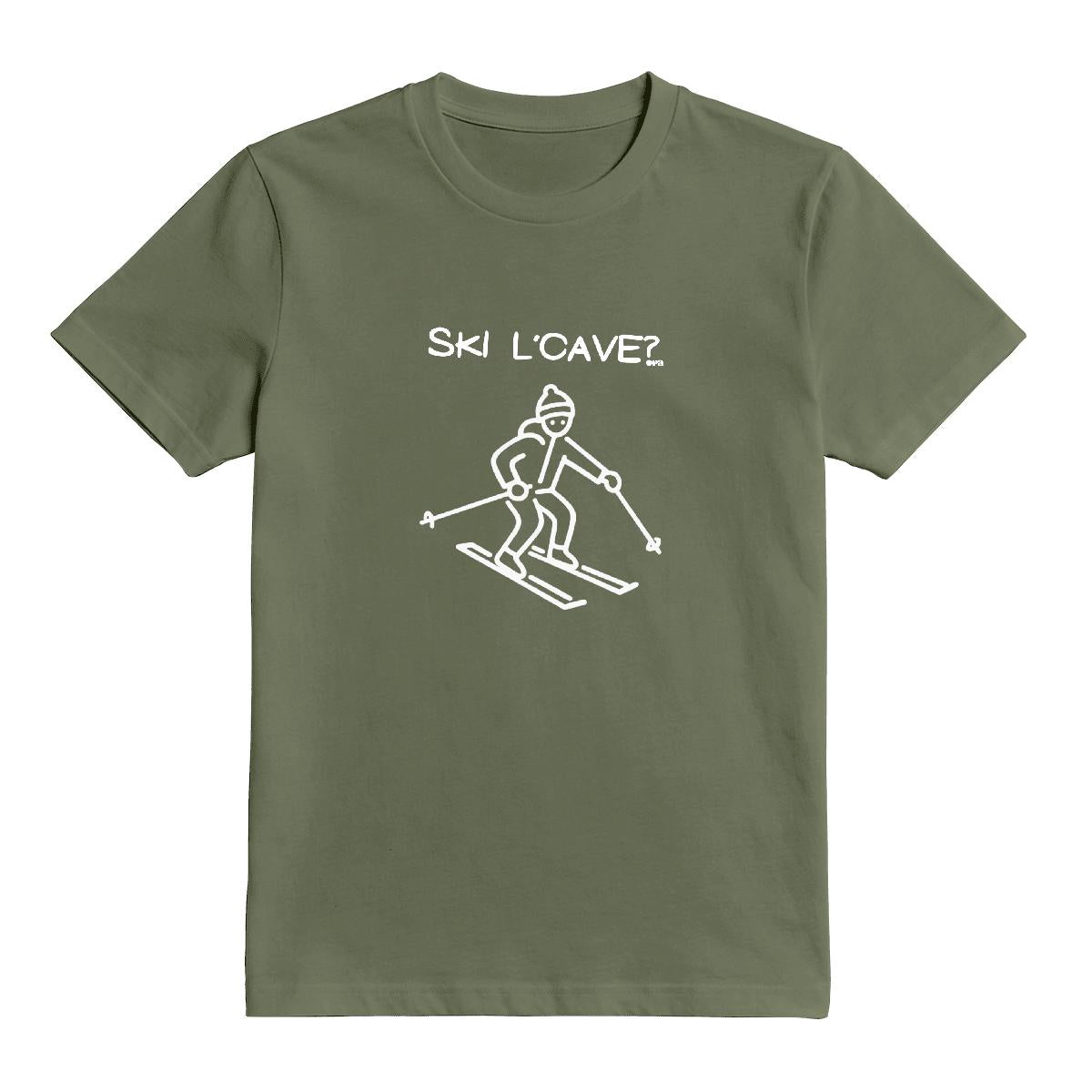 T-Shirt Ski l'cave