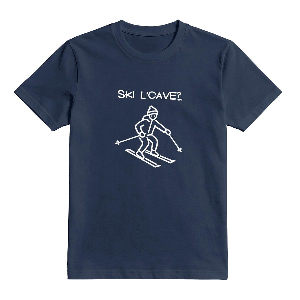 T-Shirt Ski l'cave