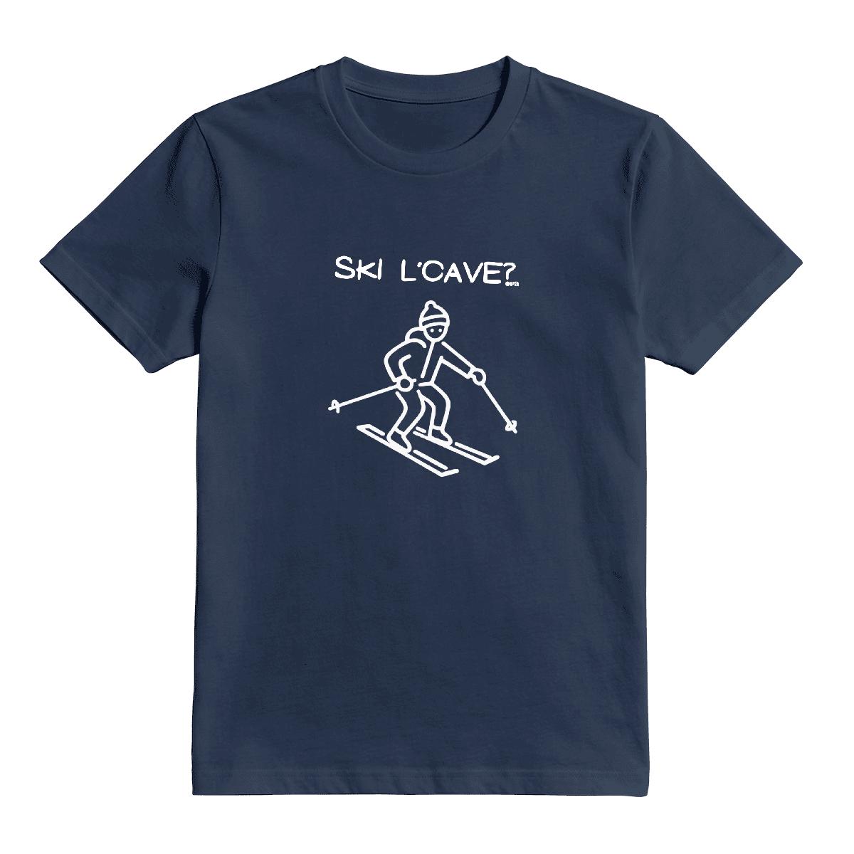 T-Shirt Ski l'cave