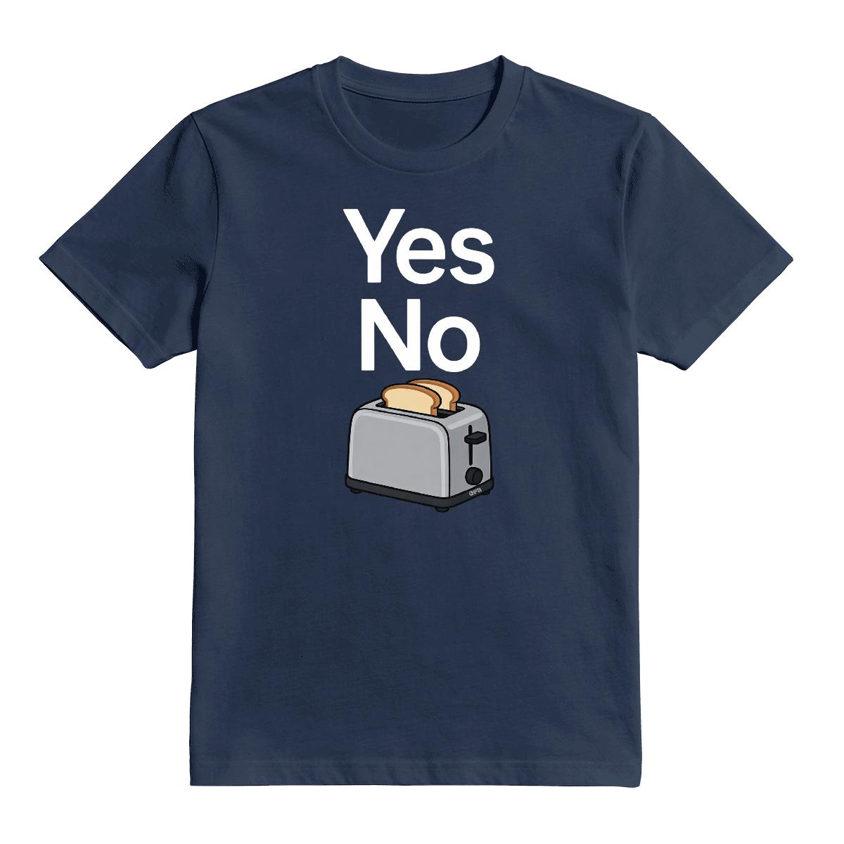 T-Shirt Yes no toaster